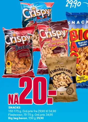 Europris SNACKS tilbud