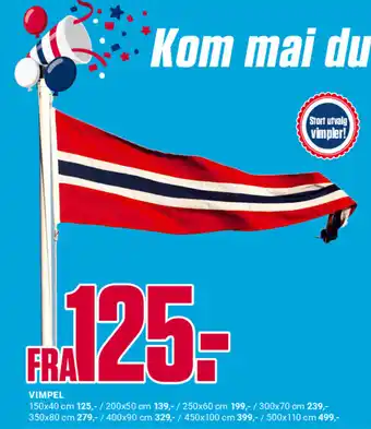 Europris VIMPEL tilbud