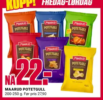 Europris MAARUD POTETGULL tilbud