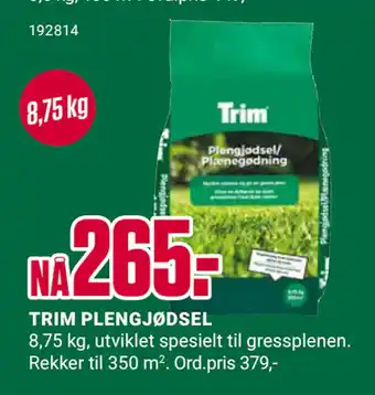 Europris TRIM PLENGJØDSEL tilbud