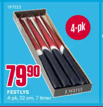 Europris FESTLYS tilbud