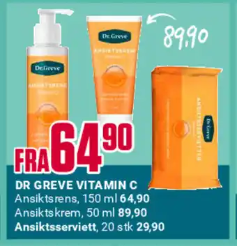 Europris DR GREVE VITAMIN C tilbud