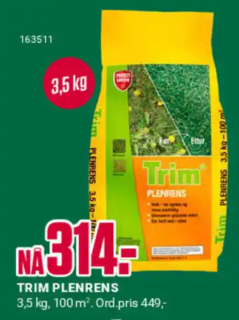 Europris TRIM PLENRENS tilbud