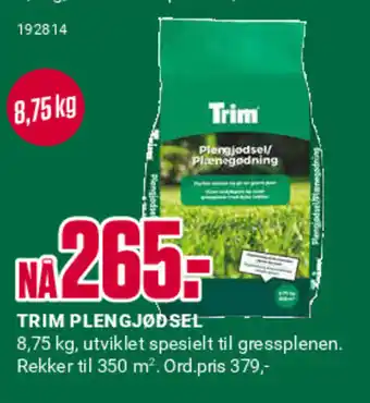 Europris TRIM PLENGJØDSEL tilbud