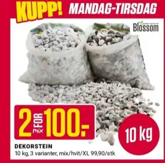 Europris Ukjent dekorstein tilbud