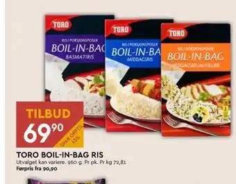 Coop Mega Toro basmatiris tilbud