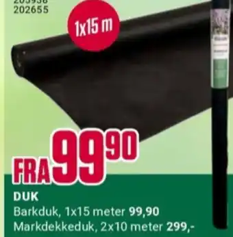 Europris Ukjent barkduk tilbud