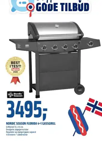 Coop Obs Nordic season gassgrill tilbud
