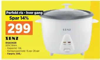 POWER RISKOKER SERC18WH tilbud