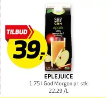 Bunnpris EPLEJUICE tilbud