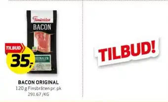 Bunnpris BACON ORIGINAL tilbud