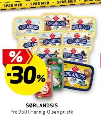 Bunnpris SØRLANDSIS tilbud