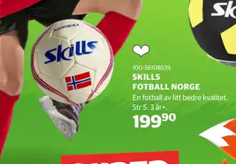 Lekia SKILLS FOTBALL NORGE tilbud