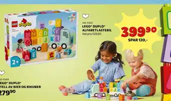 Lekia LEGO DUPLO STELL AV BIER OG BIKUBER tilbud