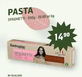 Holdbart PASTA tilbud