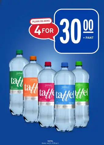 Rema 1000 TAFFEL tilbud