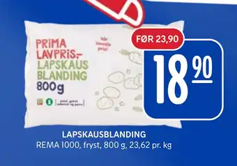 Rema 1000 LAPSKAUSBLANDING tilbud