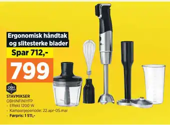 POWER STAVMIKSER tilbud