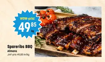 eurocash Spareribs BBQ tilbud