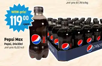 Eurocash Pepsi Max tilbud