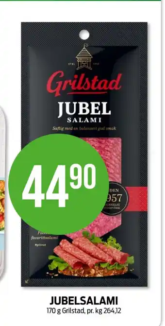 Kiwi Grilstad salami jubel tilbud