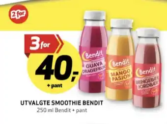 Bunnpris Bendit mango & pasjon smoothie tilbud
