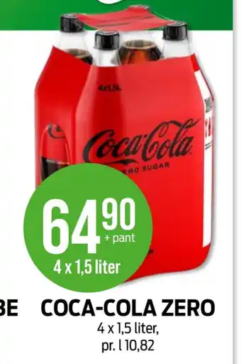 Kiwi Coca-cola cola zero tilbud