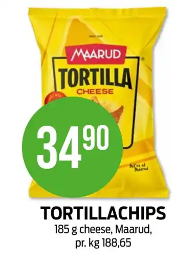 Kiwi Maarud tortillachips tilbud