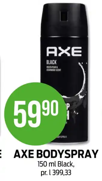 Kiwi Axe deodorant spray tilbud