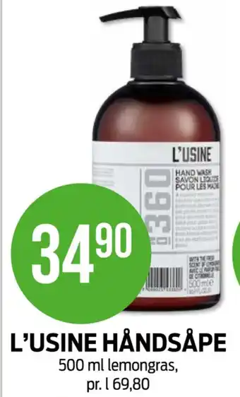Kiwi Lusine antibacterial flytende håndsåpe tilbud