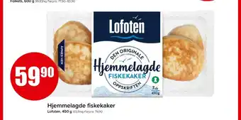 Eurospar Lofoten fiskekaker tilbud