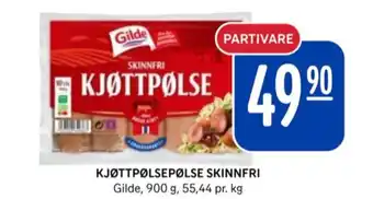 Rema 1000 Gilde kjøttpølser tilbud