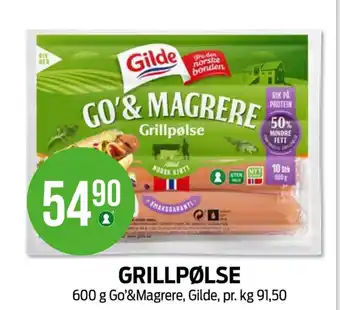 Kiwi Gilde grillpølser tilbud