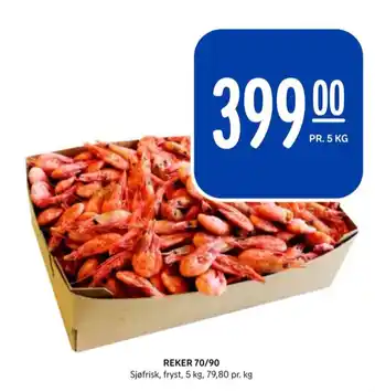 Rema 1000 Sjøfrisk reker tilbud