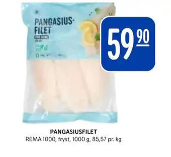 Rema 1000 Rema 1000 pangasius tilbud