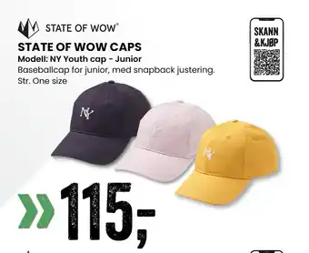 Sport Outlet STATE OF WOW CAPS tilbud