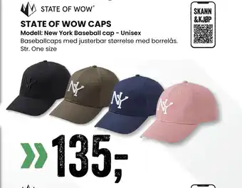 Sport Outlet STATE OF WOW CAPS tilbud