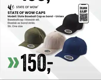 Sport Outlet STATE OF WOW CAPS tilbud