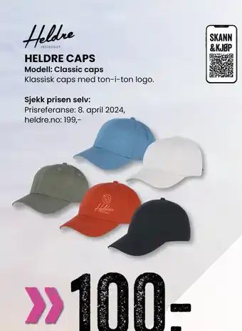 Sport Outlet HELDRE CAPS tilbud