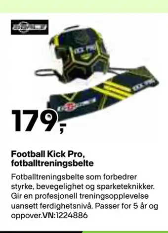 XXL Sport Football Kick Pro, fotballtreningsbelte tilbud
