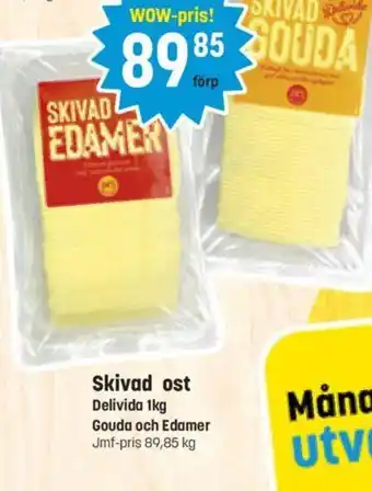 Eurocash Skivad ost tilbud