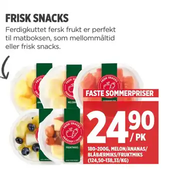 Meny FRISK SNACKS tilbud
