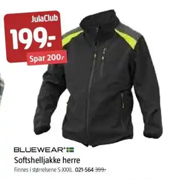 Jula Softshelljakke herre tilbud