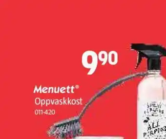 Jula Menuett Oppvaskkost tilbud