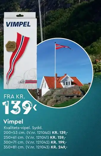 Mekk Vimpel tilbud