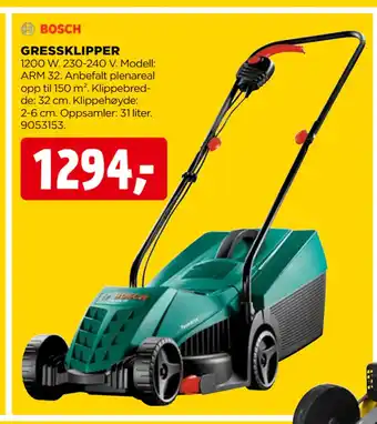 jem & fix GRESSKLIPPER tilbud