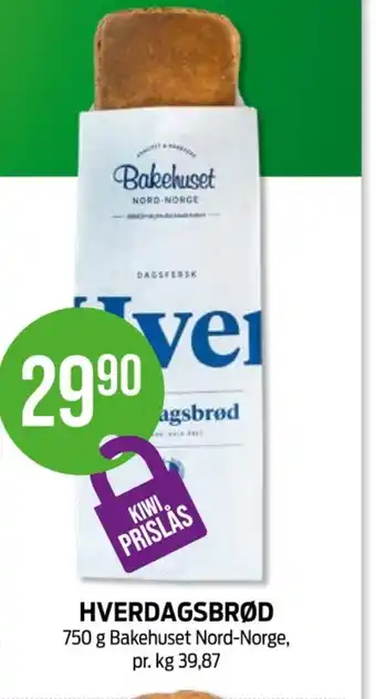 Kiwi Bakehuset hverdagsgrovt tilbud