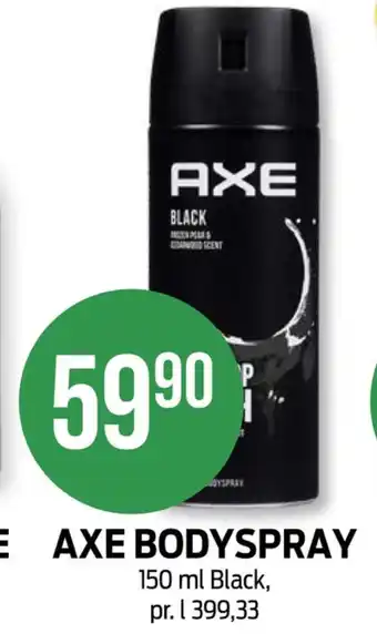 Kiwi Axe deodorant spray tilbud