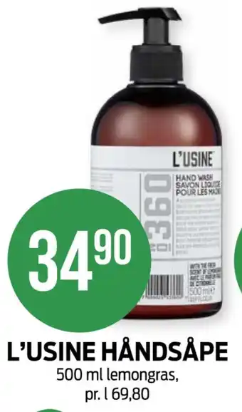 Kiwi Lusine antibacterial flytende håndsåpe tilbud