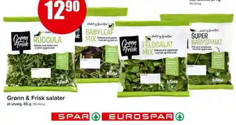 Spar Grønn & Frisk salater tilbud
